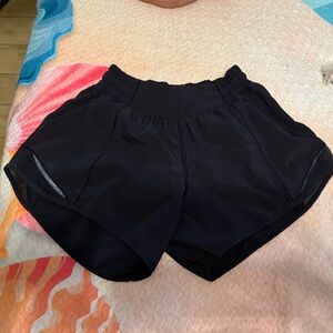 lululemon athletica Black Athletic Shorts